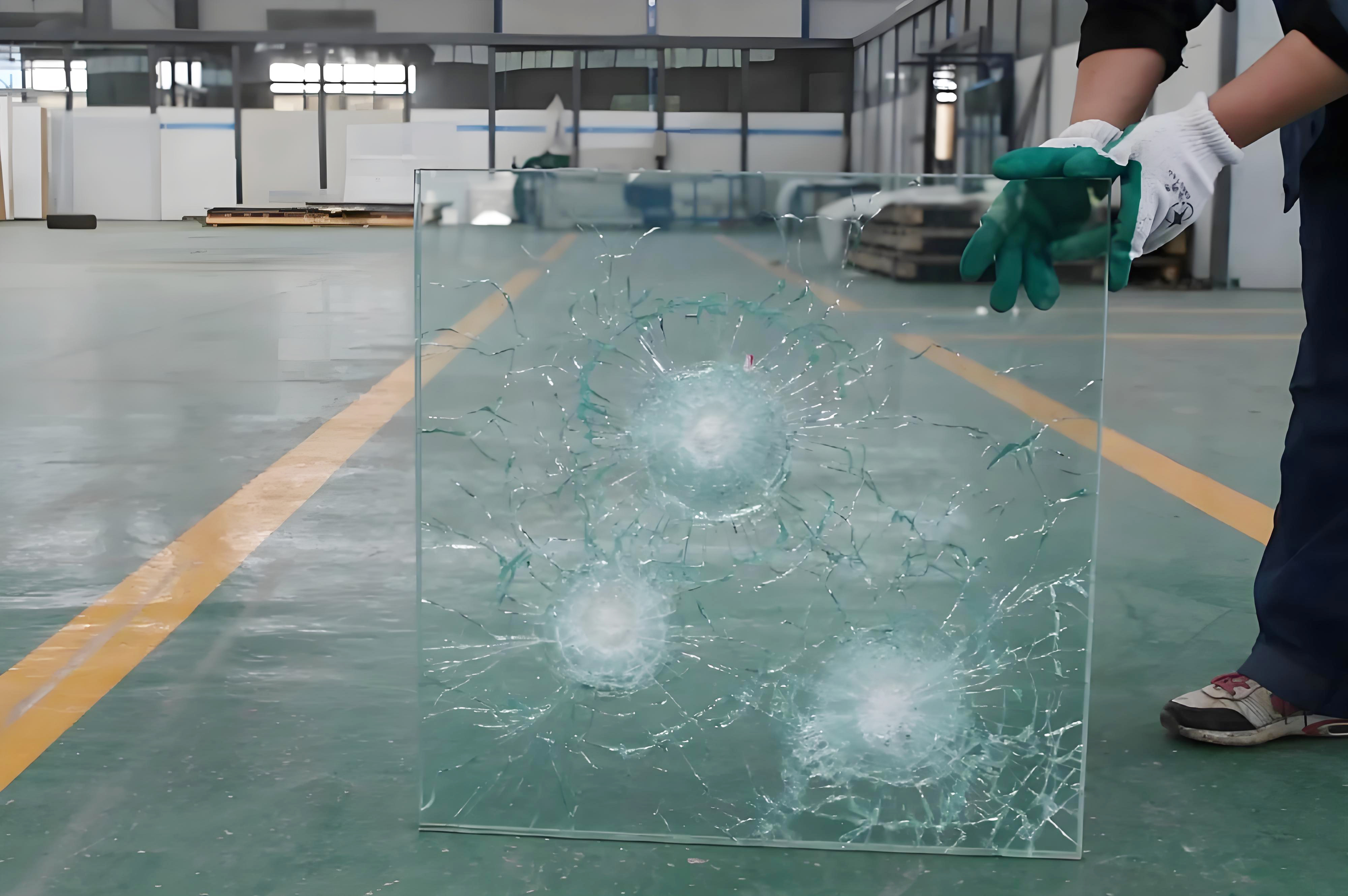 Laminated glass bulletproof glass 3