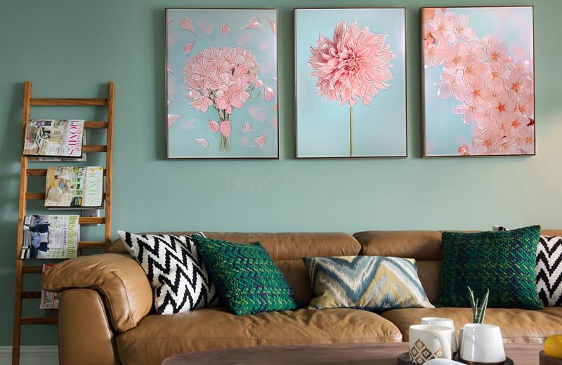 Pink Flower Painting