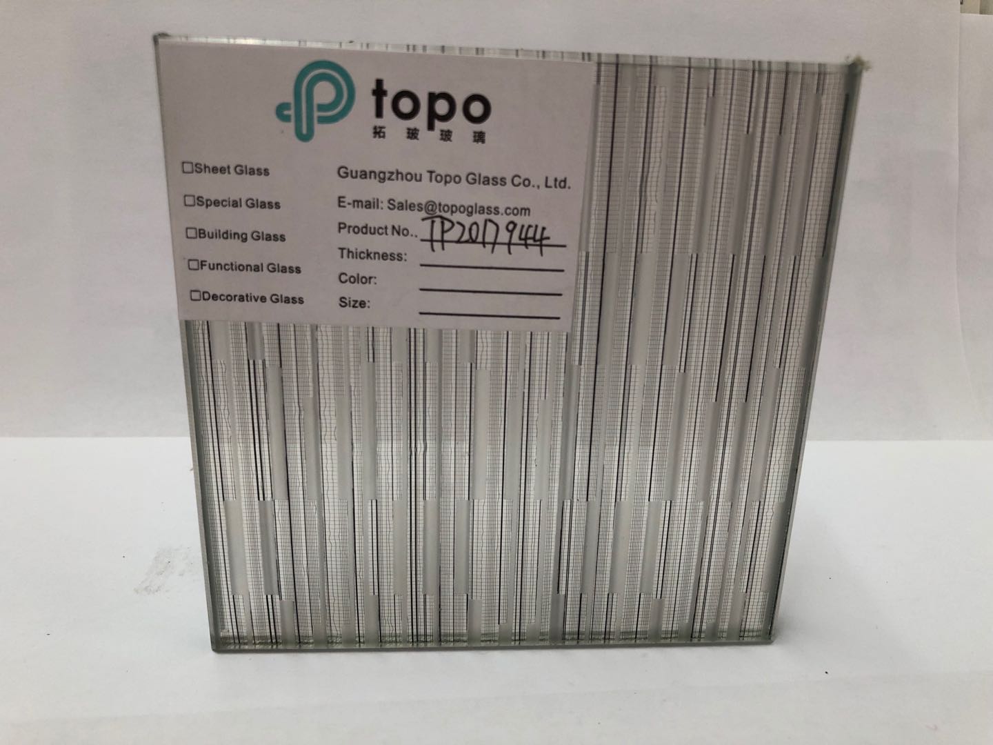 Laminated Wire Glass