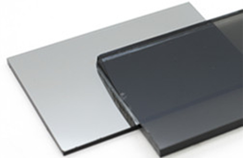 Coated Grey Reflective Glass Sheets