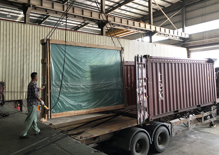 25mm Clear Float Glass Loading