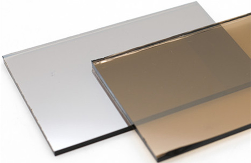 4mm-10mm Dark Bronze Coated Glass Sheet