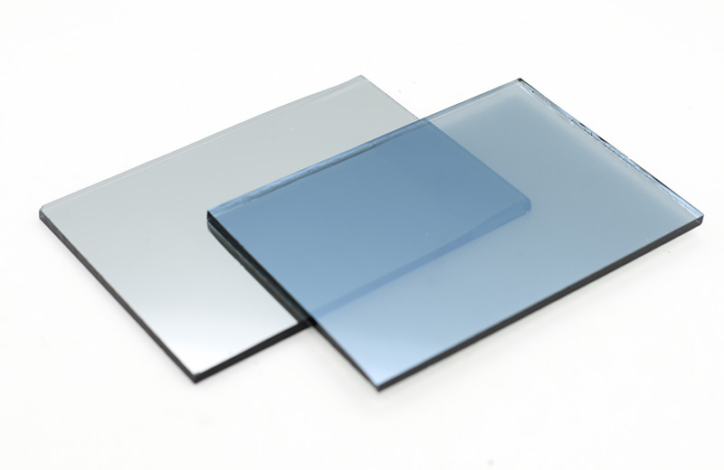 Coated Grey/Blue/Green/Bronze Reflective Glass Sheets