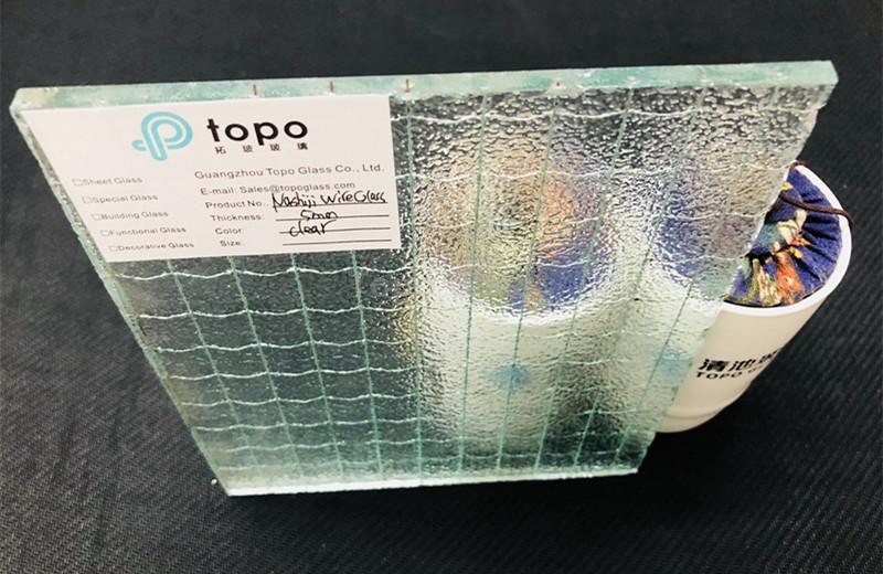 Nashiji Wire Glass