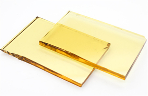 8mm Golden Yellow Float Glass