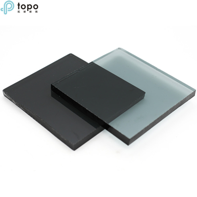 China Dark Grey Tinted Float Glass Sheets