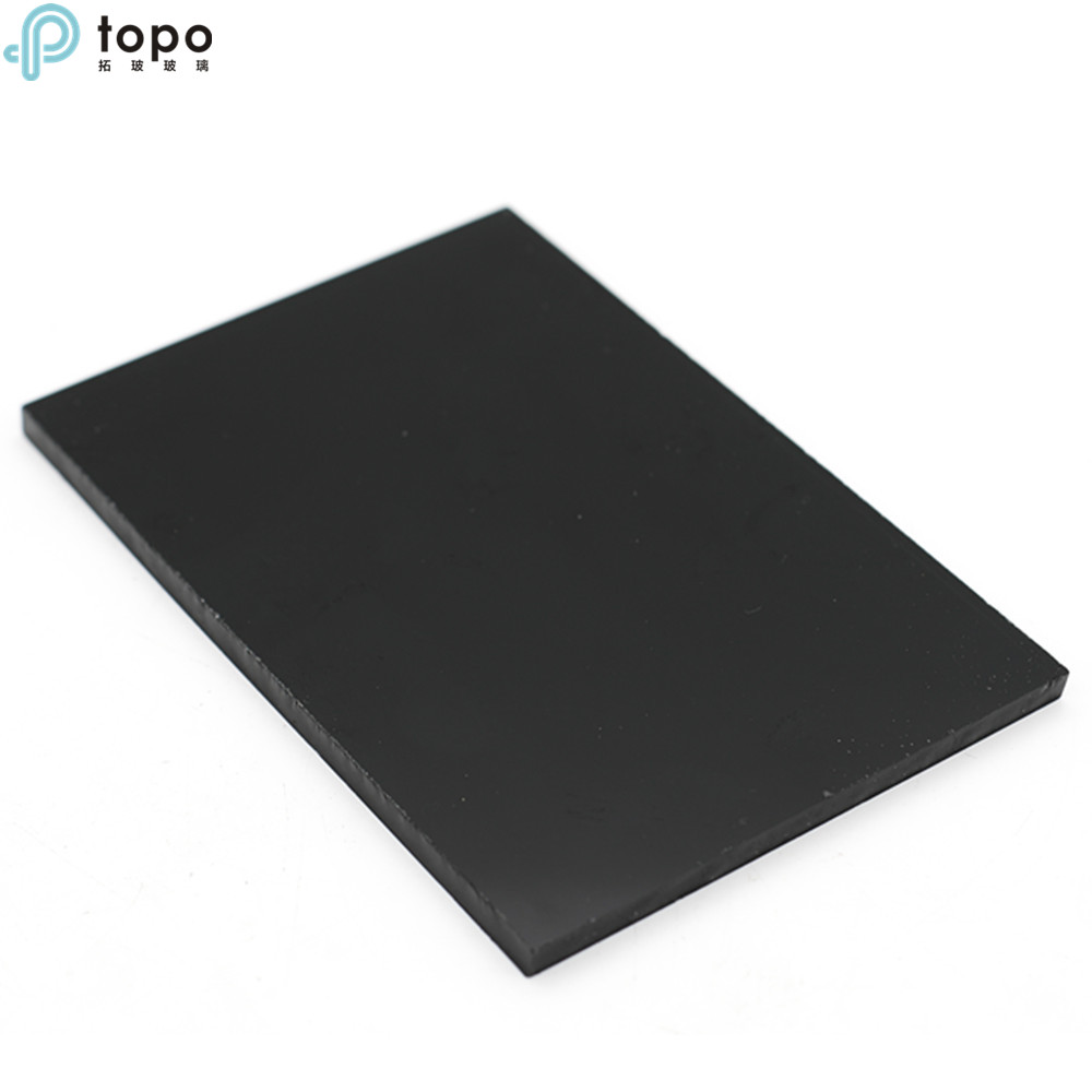 Black Flat Float Glass Sheets