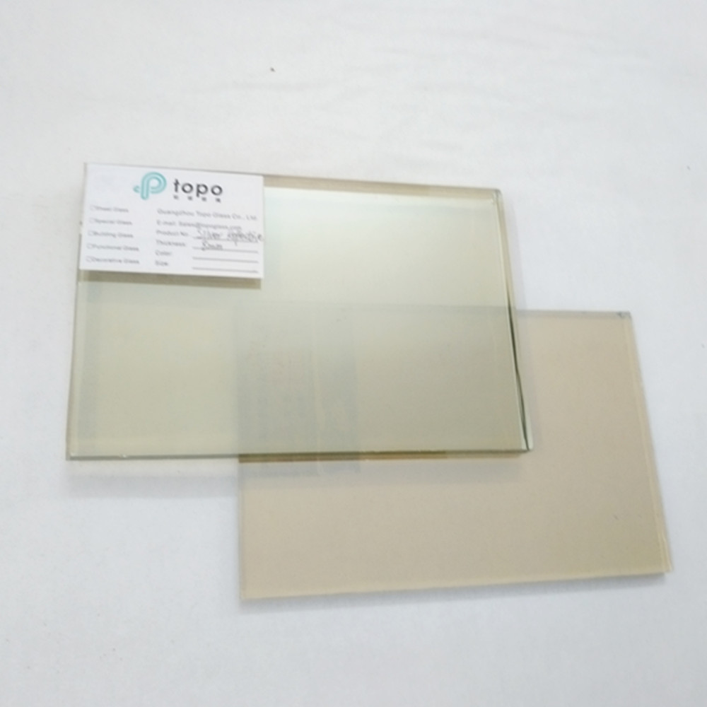 Tinted Silver Coated Reflective Float Glass