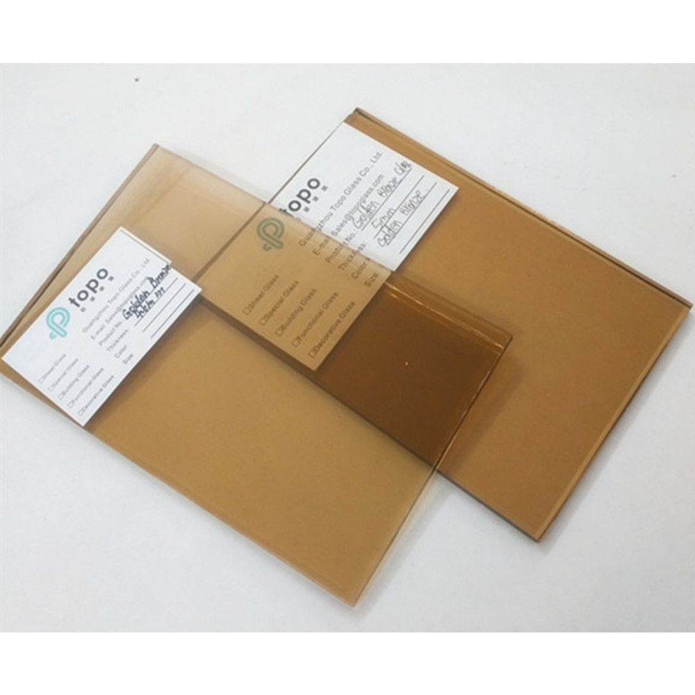 Different Thickness Light Bronze/Euro Brown Float Glass