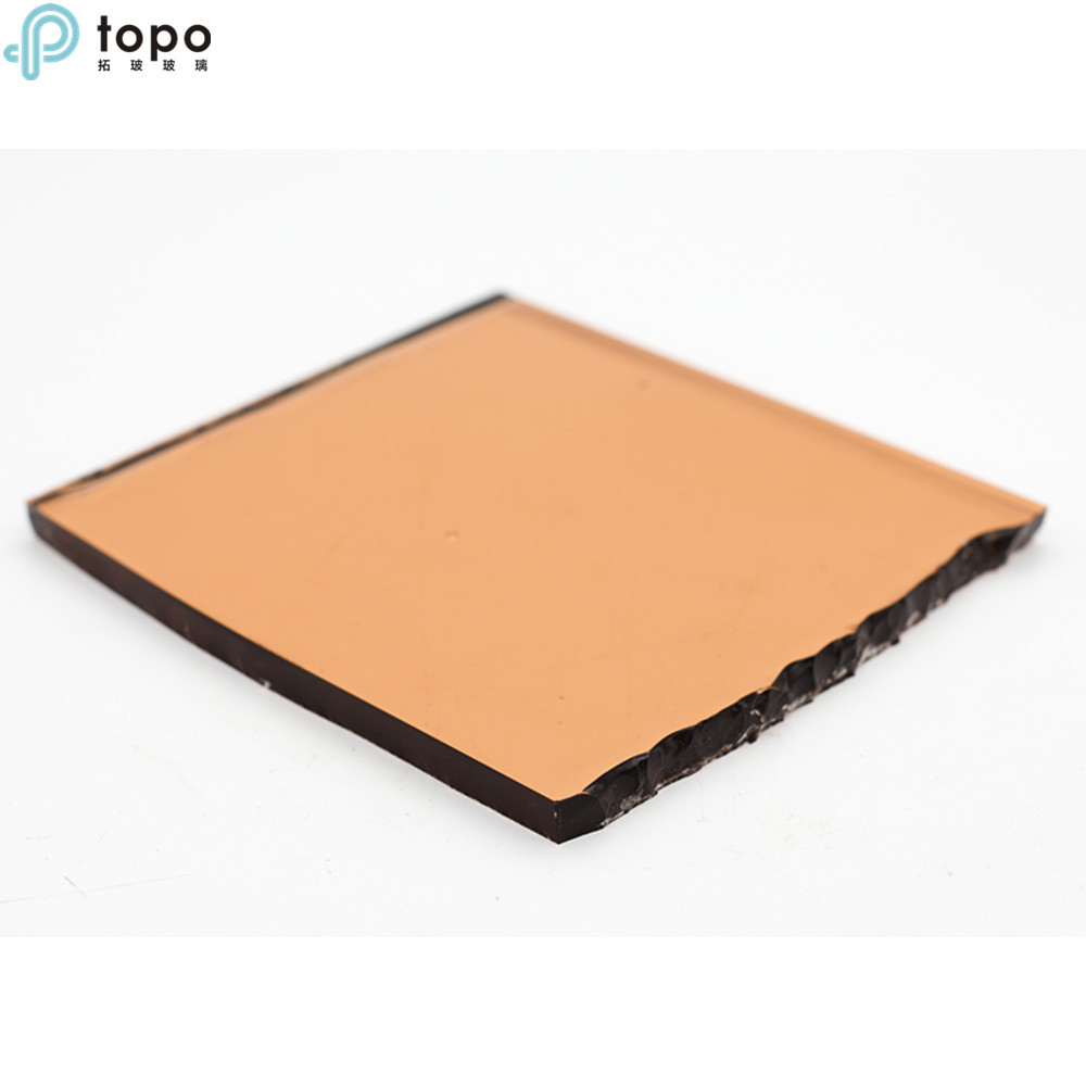 Topo 10mm High Quality Pink Tinted Float Glass