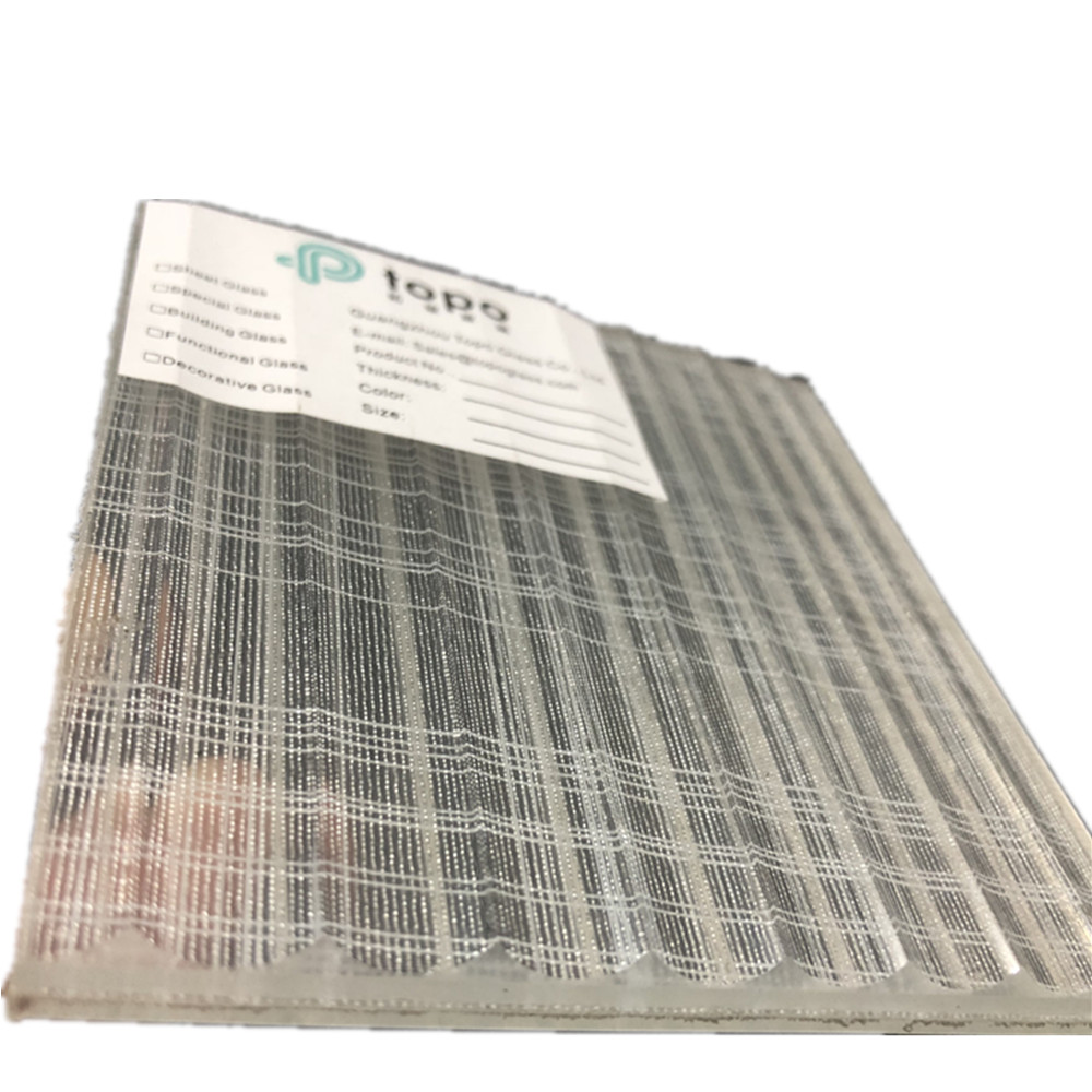 6mm 7mm 10mm Wire Mesh Glass