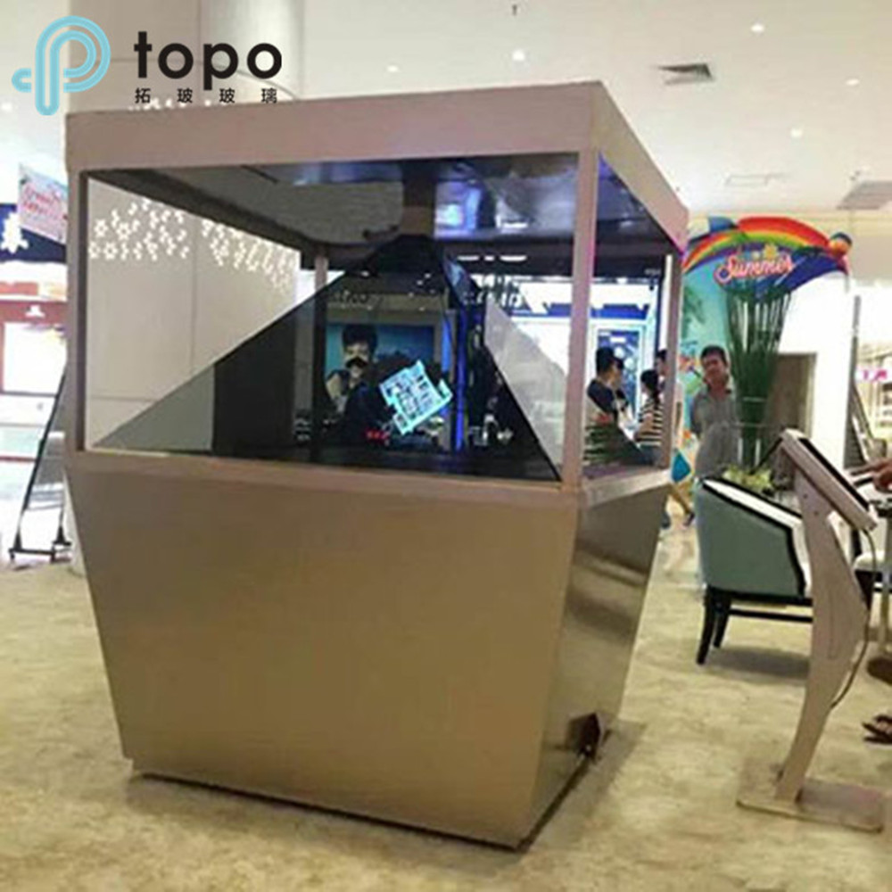 360 Degree Tabletop Electronic Holographic Display Glass