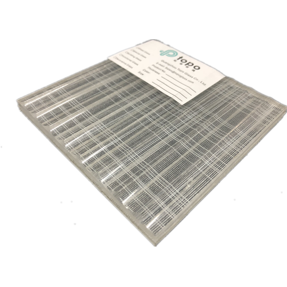 6mm 7mm 10mm Wire Mesh Glass