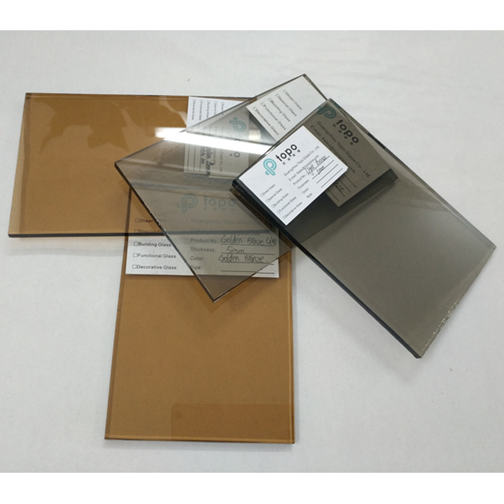 4mm 5mm Euro Bronze Float Building Glass