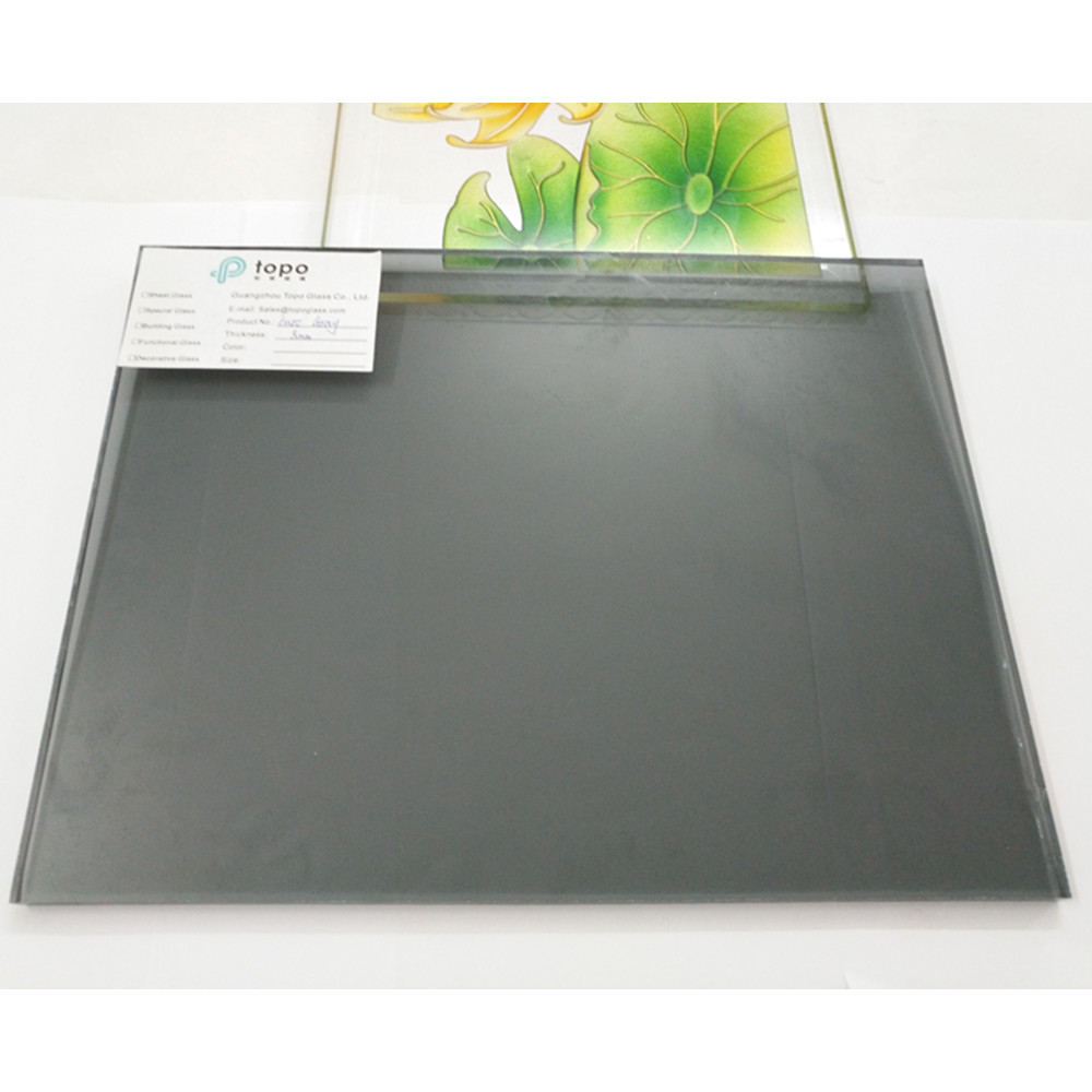 4mm-12mm Wholse Dark Grey Float Construction Glass