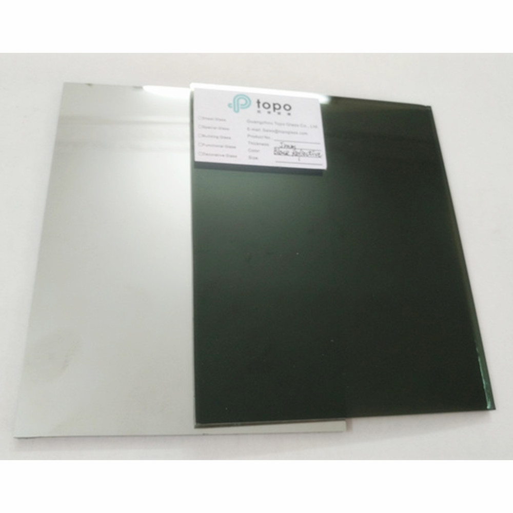 4mm-10mm Coated Reflective Black Glass with Best Price