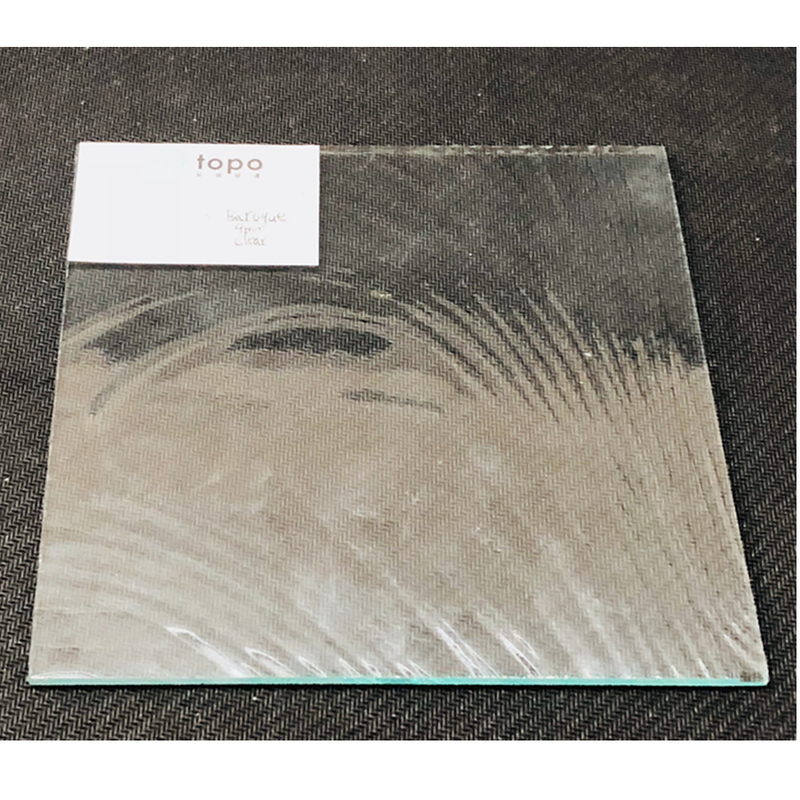 3mm-8mm Ultra Clear Pattern Figured Glass for Bathroom Doors