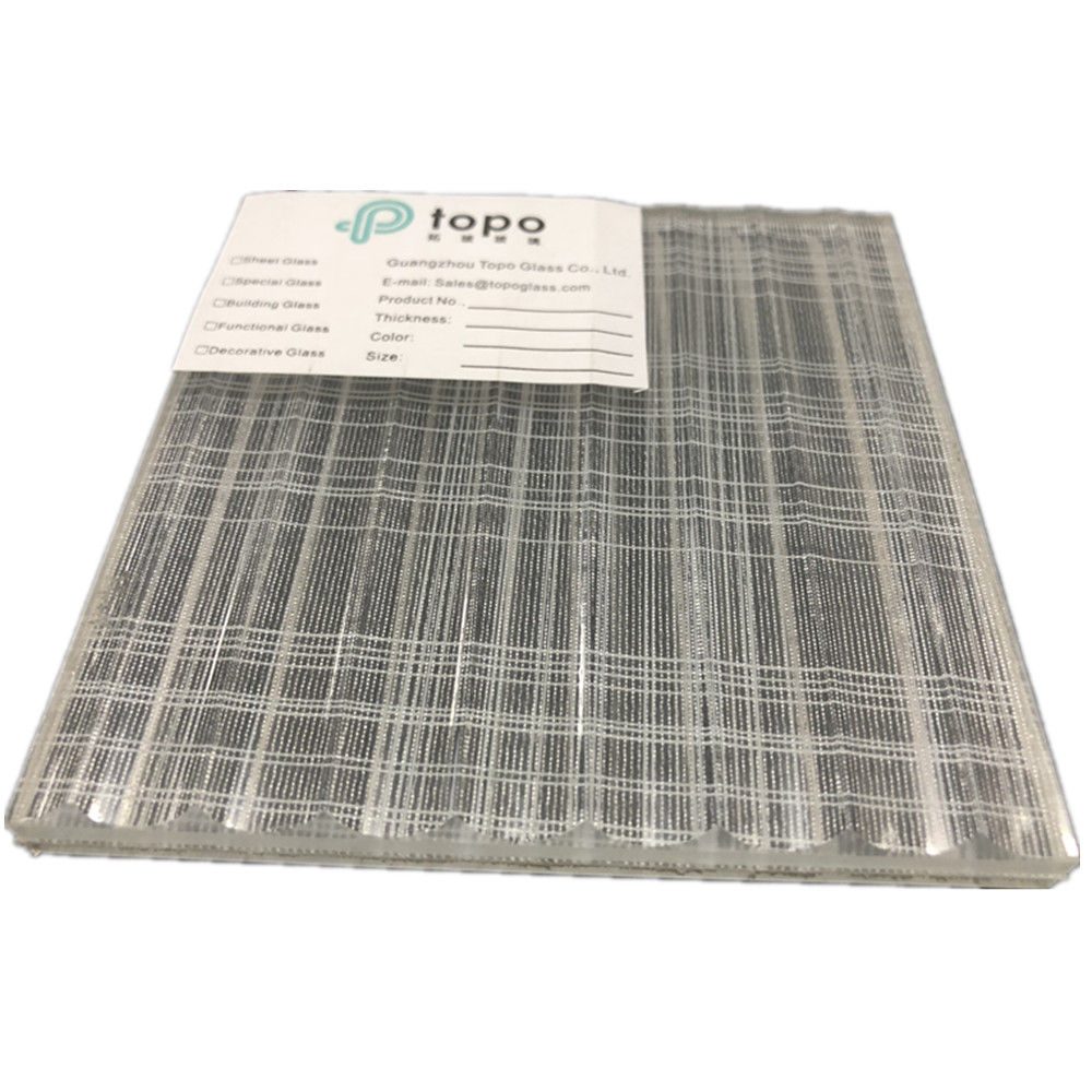 6mm 7mm 10mm Wire Mesh Glass