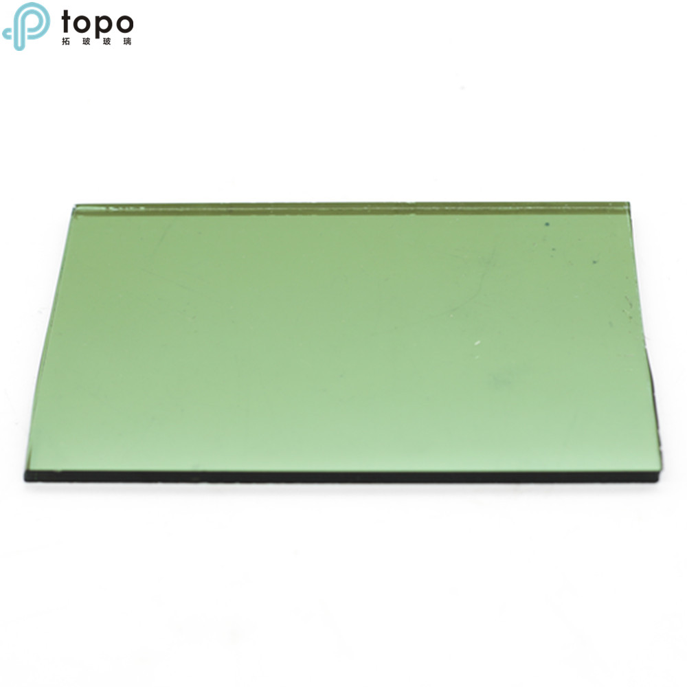 4.7mm Natural/Dark Green Coated Glass For Window