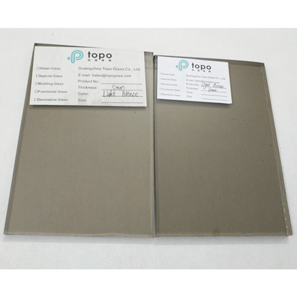 4mm 5mm Euro Bronze Float Building Glass