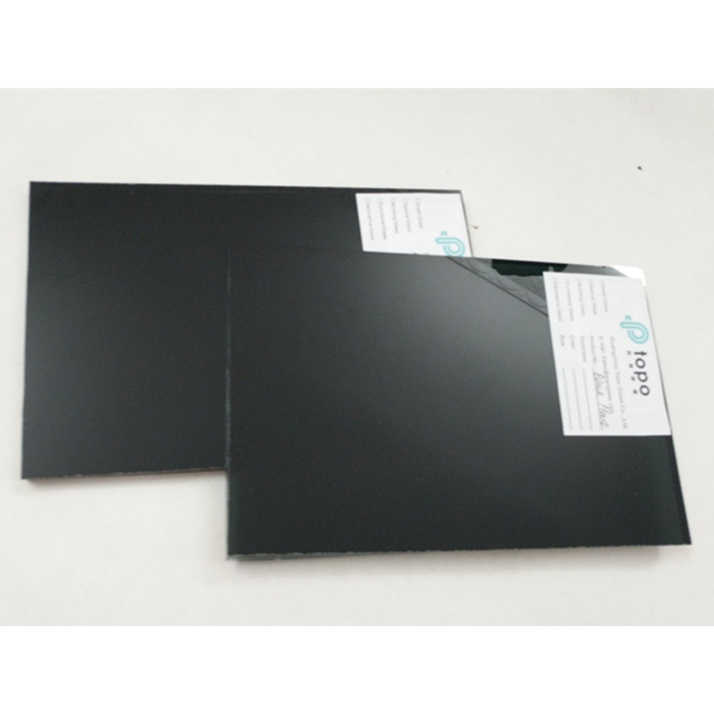 4mm, 5mm, 6mm, 8mm, 10mm Black Flat Glass Sheets for Table Top