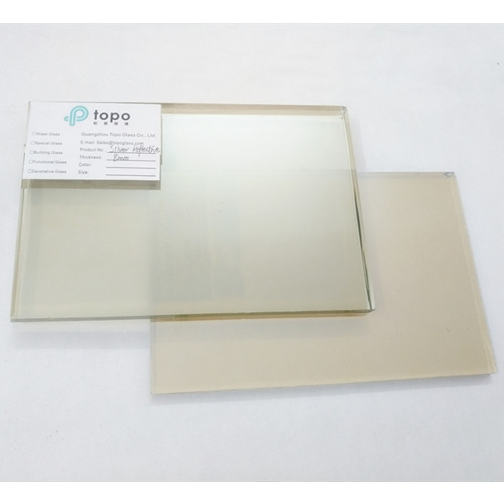 Tinted Silver Coated Reflective Float Glass