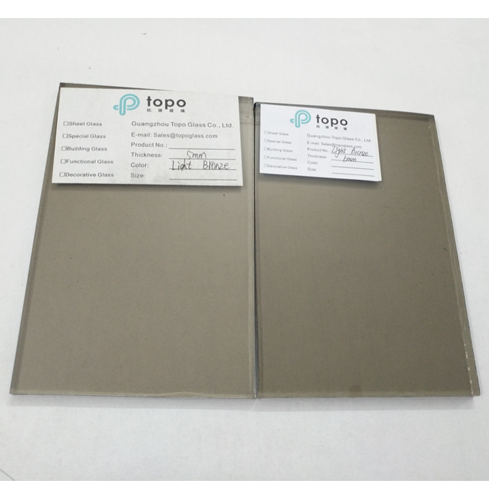 4mm 5mm Euro Bronze Float Building Glass