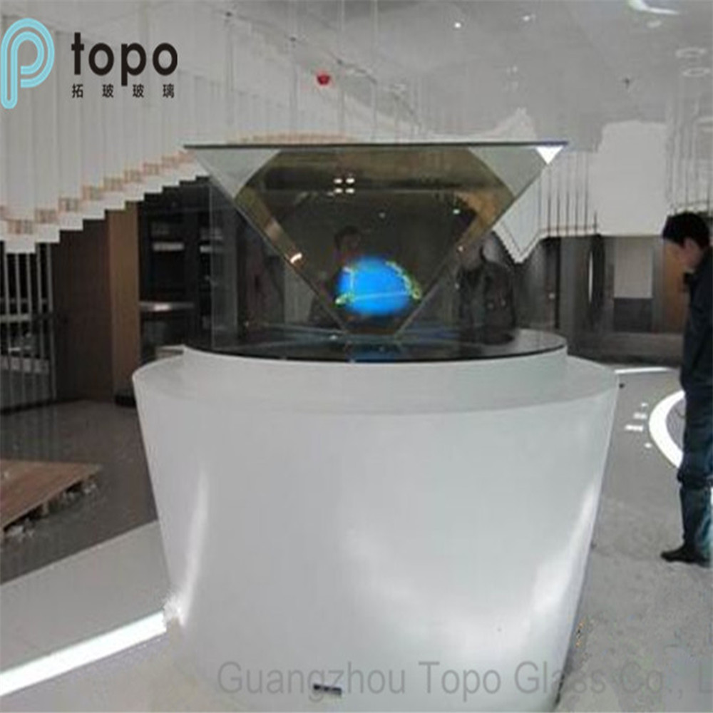 360 Degree Tabletop Electronic Holographic Display Glass