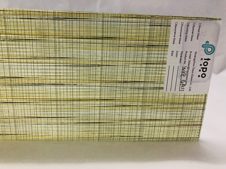 Hot Sale 60 Minutes Fire Rated Laminated Wire Glass