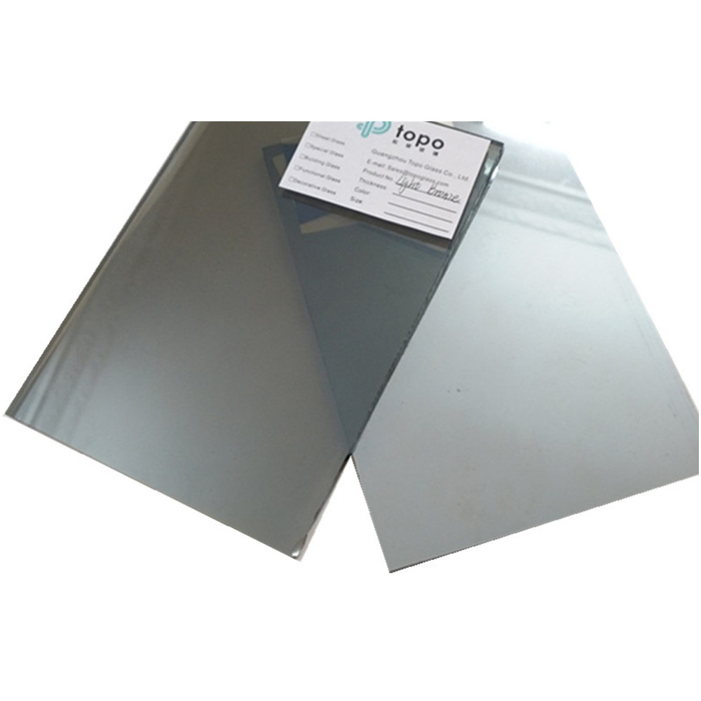 5mm 6mm Translucent Euro Bronze Coated Reflective Glass