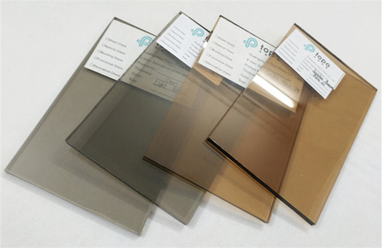 4mm 5mm 6mm 8mm 10mm 12mm Golden Brown Float Glass