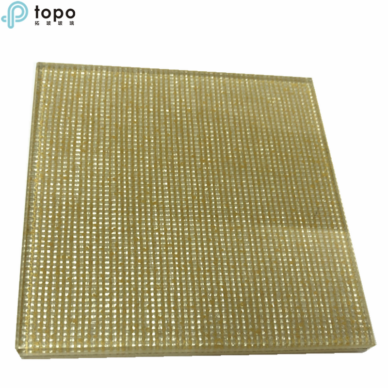 4mm+4mm Dry Laminated Wire Glass