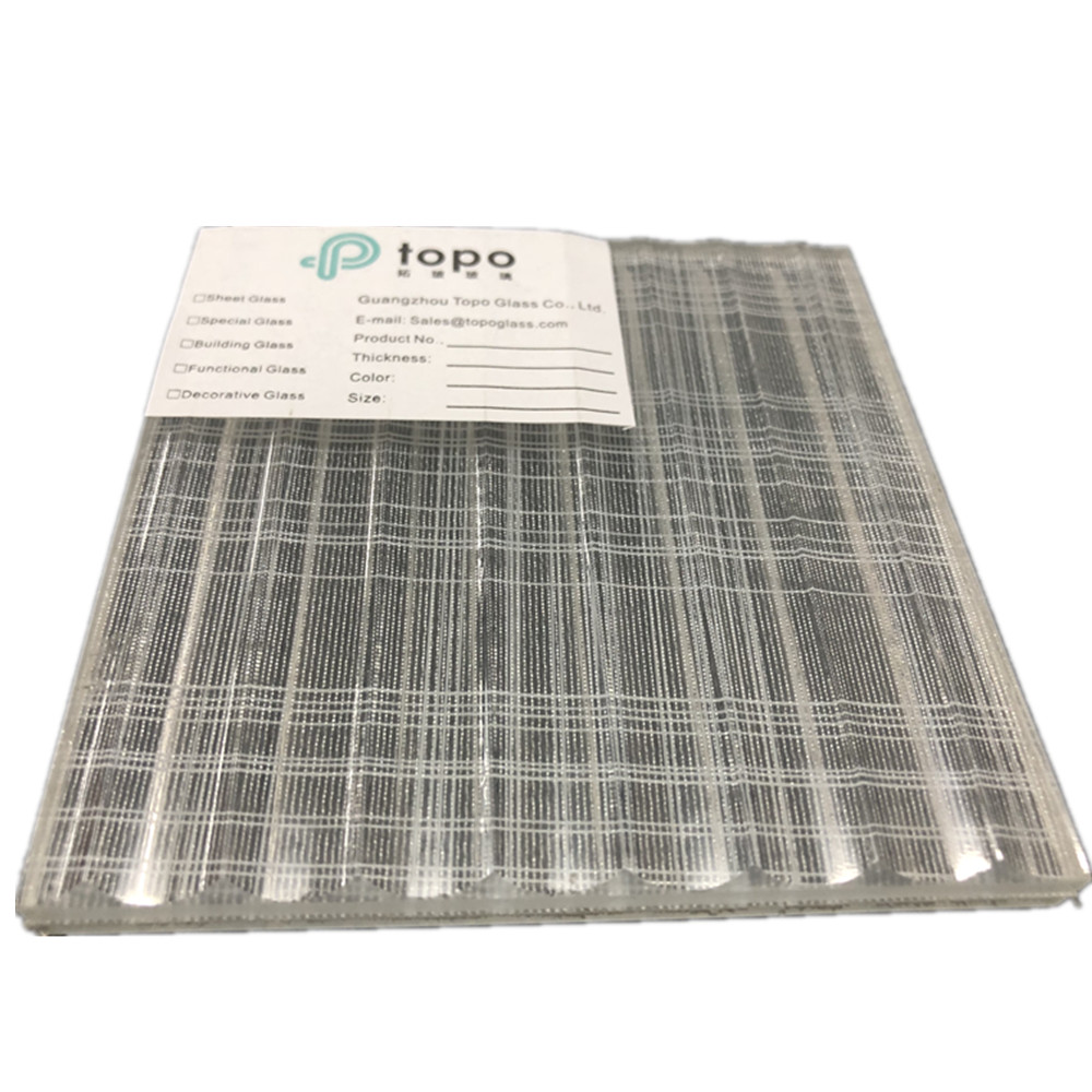 6mm 7mm 10mm Wire Mesh Glass