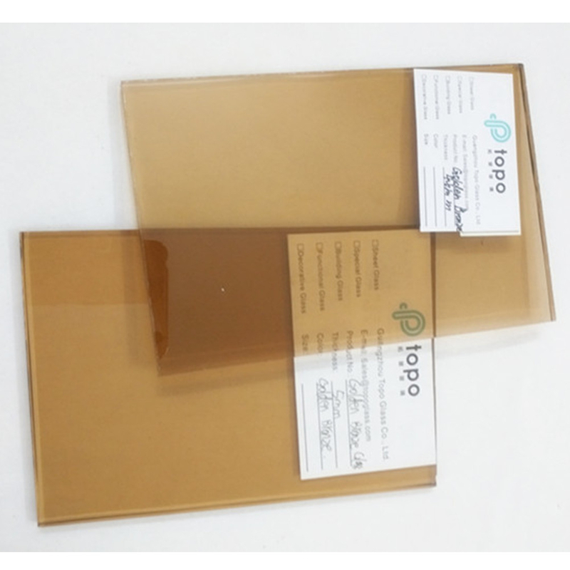 Golden Bronze Float Glass Sheets