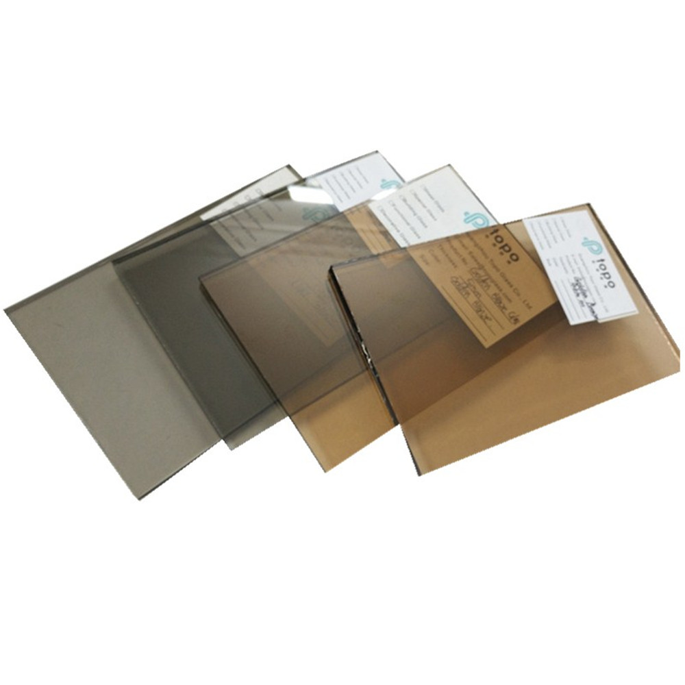 Colored European Bronze Building Glass Panel for Building Glass