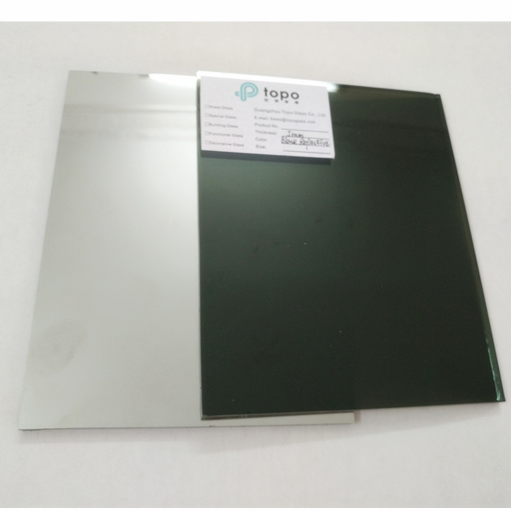 4mm-10mm Coated Reflective Black Glass with Best Price