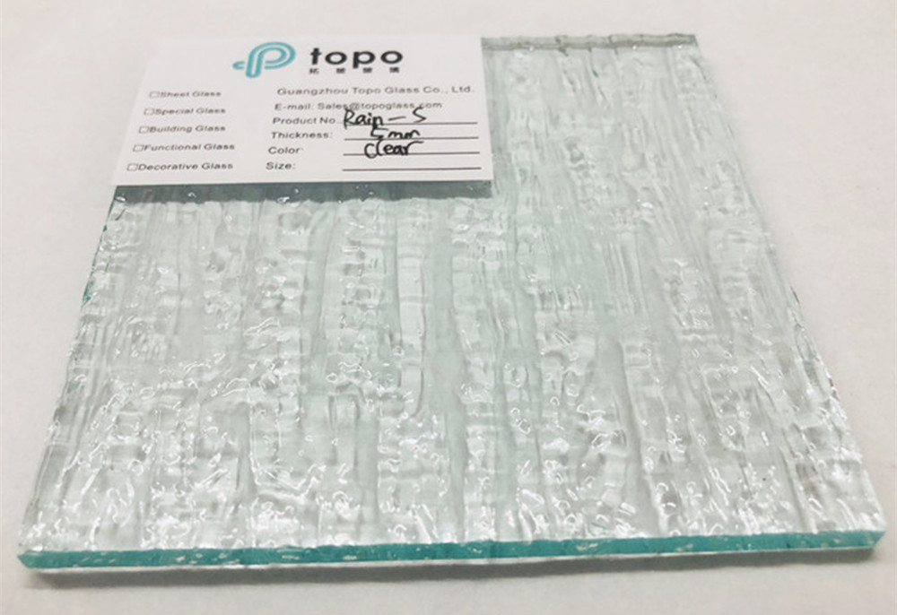 Rain-B Pattern Glass