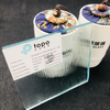 3mm 4mm 5mm Clear Wood Pattern Glass