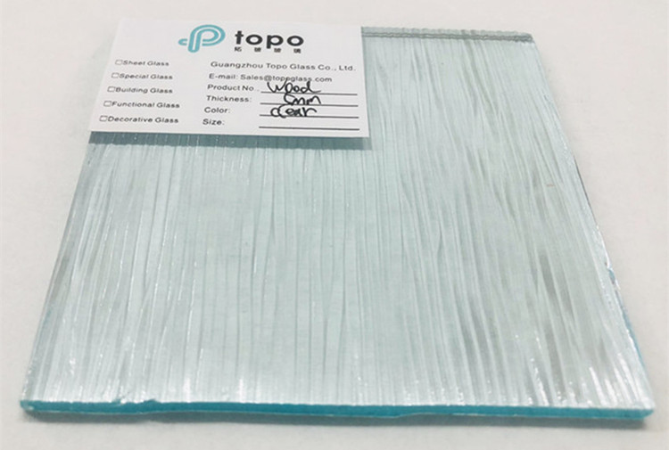 Wood Emboss Glass