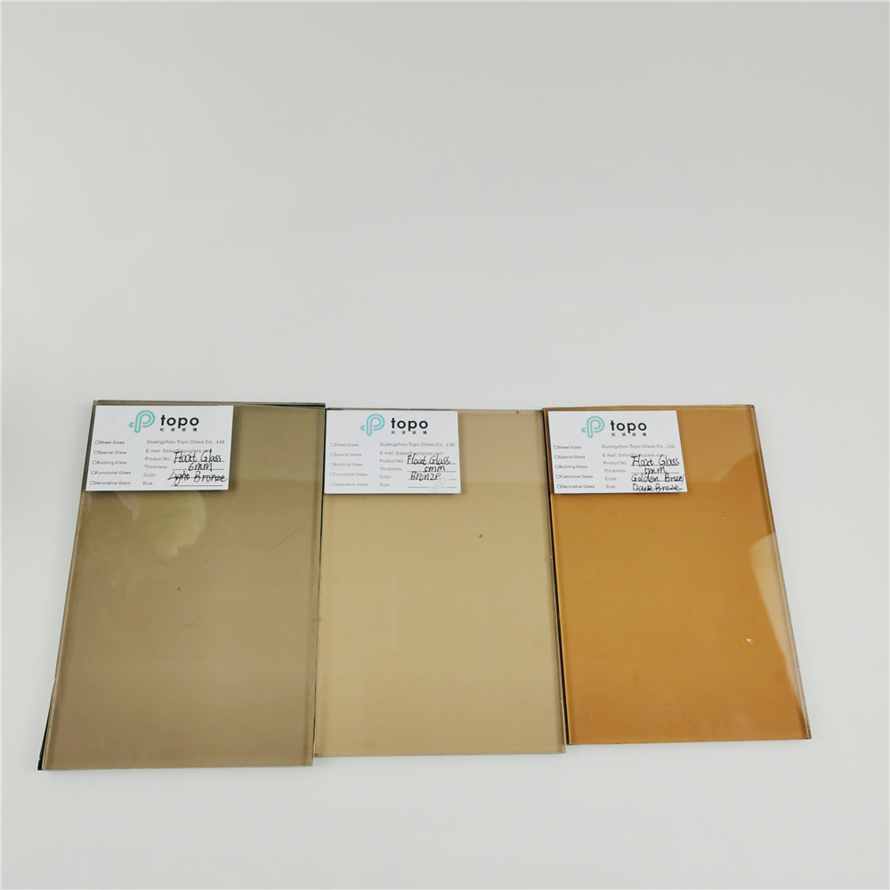 4mm 5mm 6mm 8mm 10mm 12mm Light Bronze Float Glass