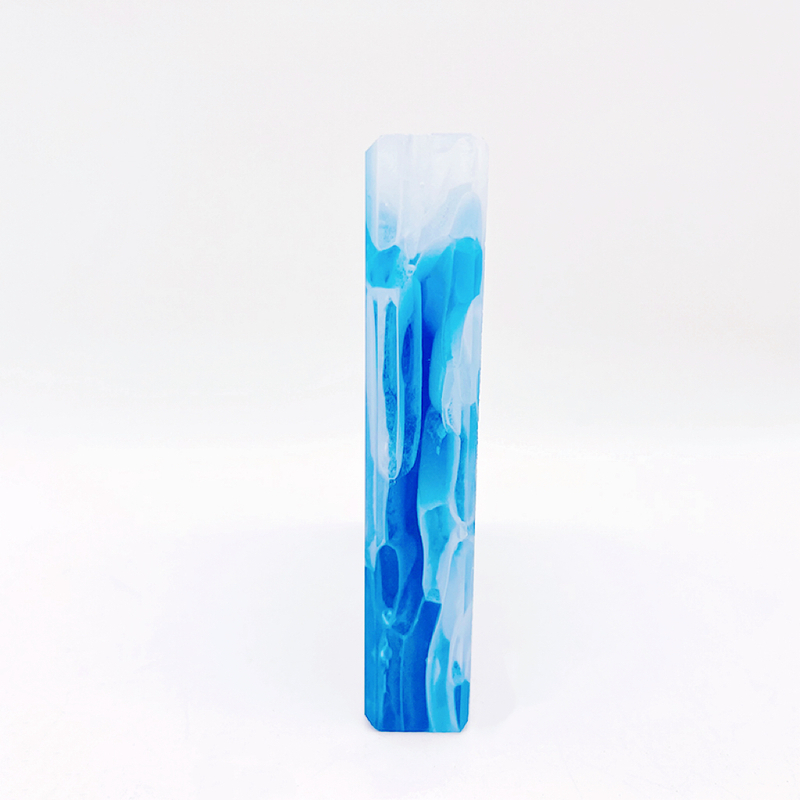 Jade Glass Butterfly Blue