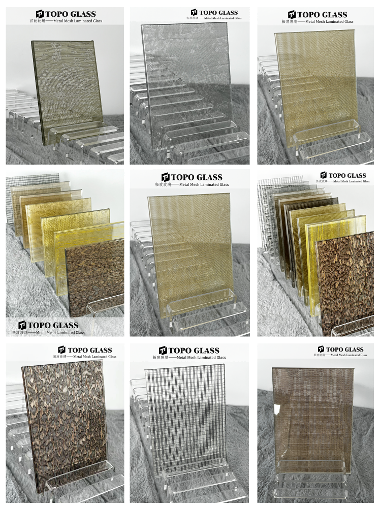 metal mesh laminated glass (2)(1)