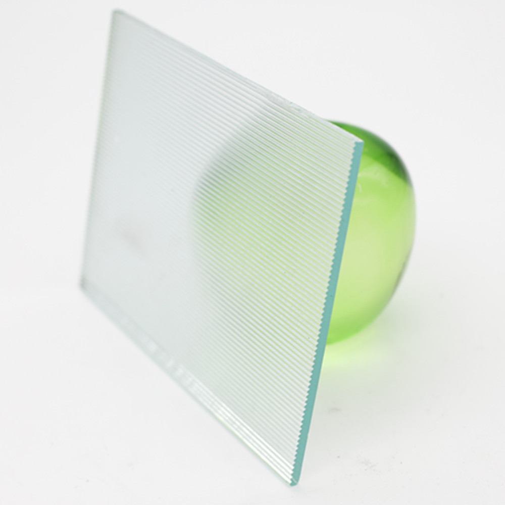 3mm 4mm 5mm Clear Flutelite Pattern Glass