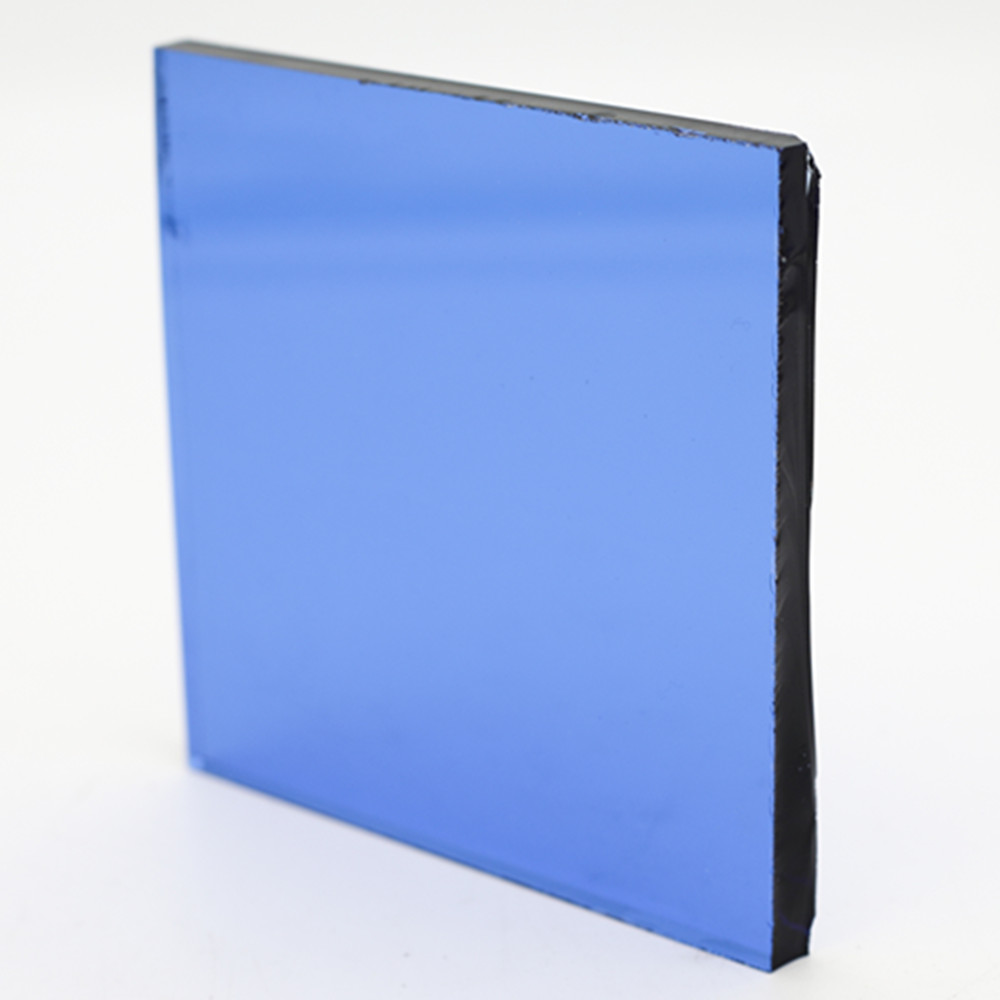 4mm 5mm 6mm 8mm 10mm 12mm Dark Blue Float Glass Sheet