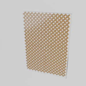 Bamboo Interlayer Laminated Glass