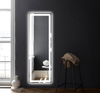 Decorative Bathroom Mirror with LED Lamp