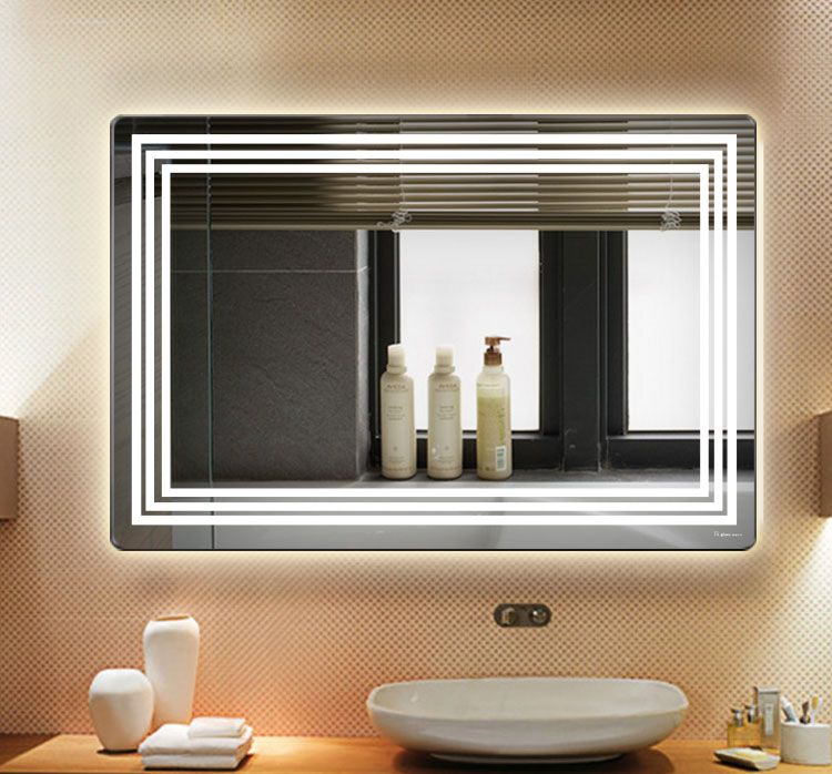 3mm,4mm,5mm Bathroom Makeup Mirror with Light