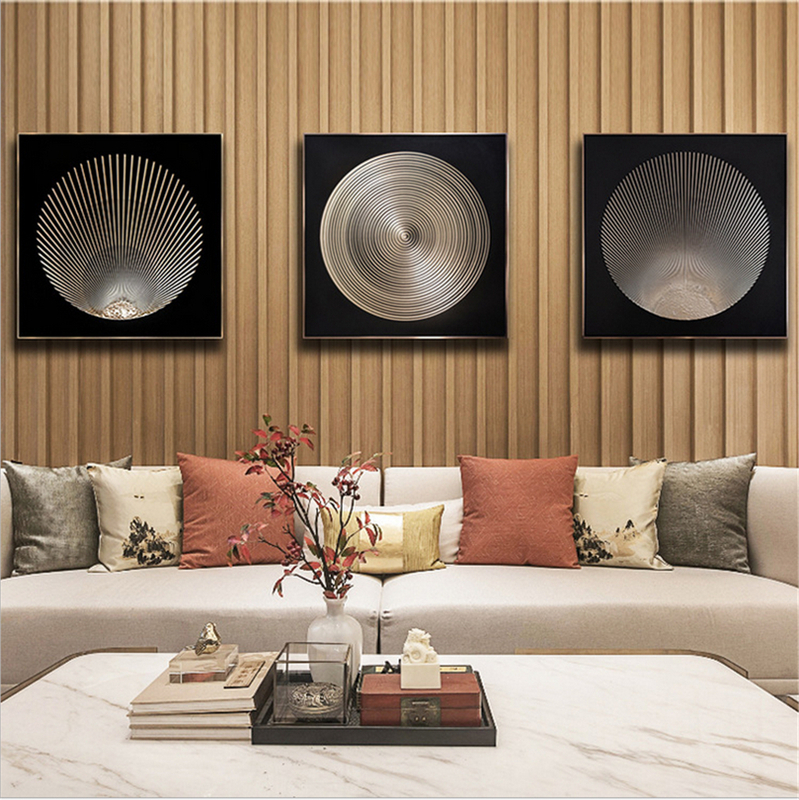 Abstract Simple Style Decorative Art Glass Painting Manufacturers in Guangzhou