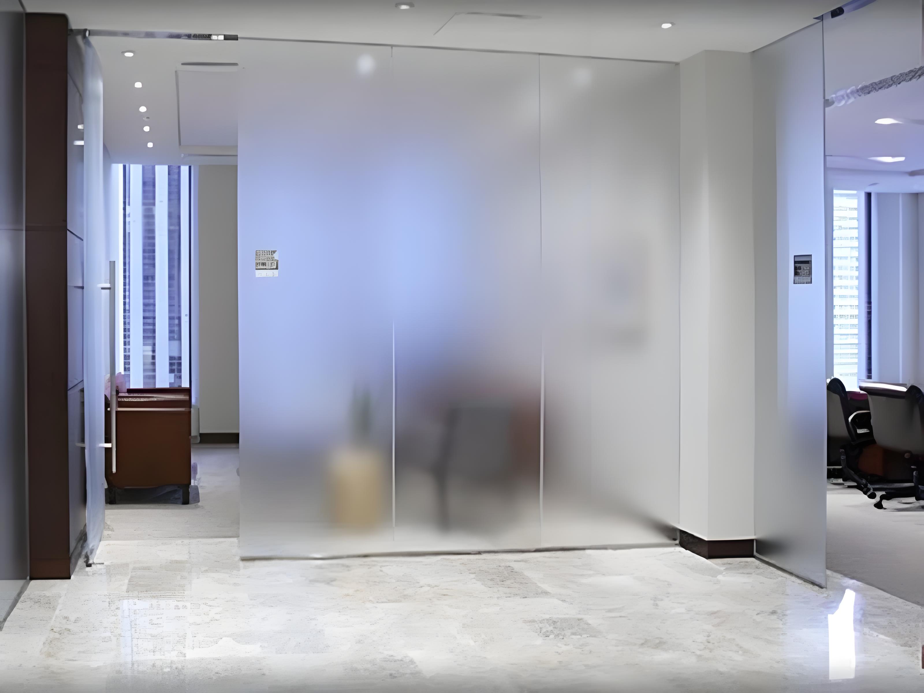 Acid Etched Frosted Glass