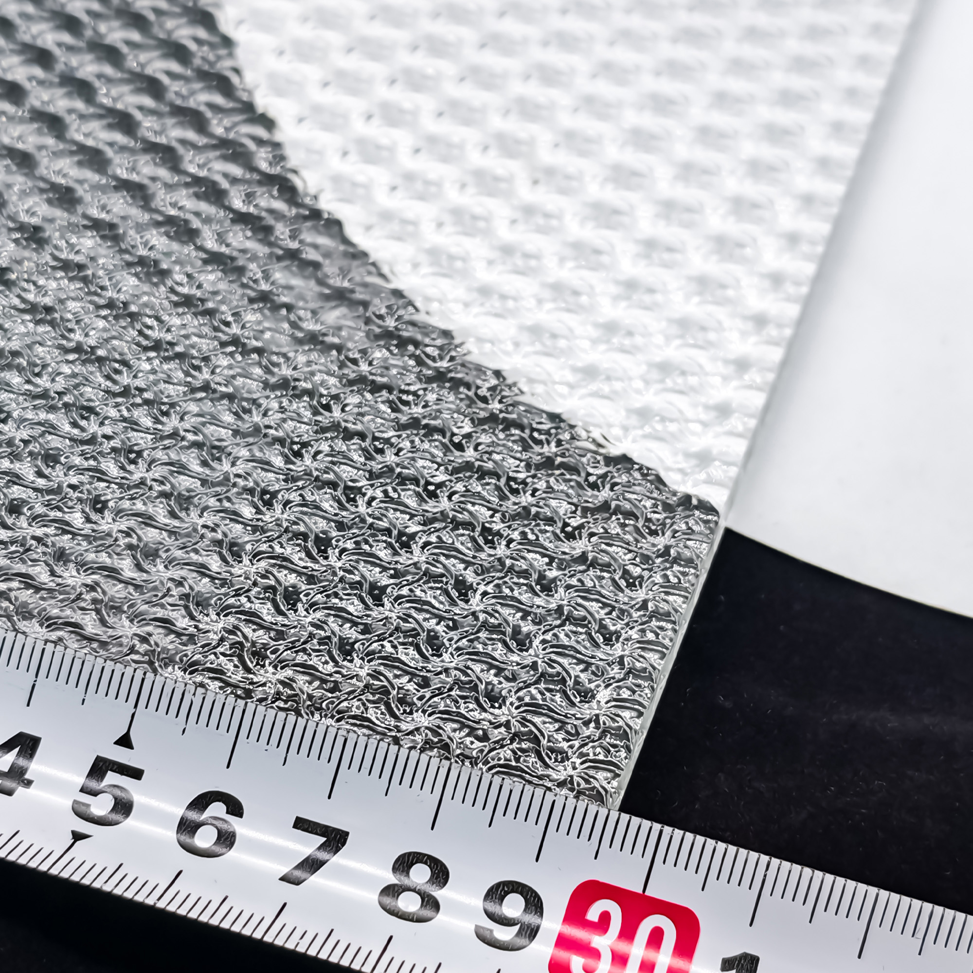Textured Ultra Clear Star Pattern Embossed Glass